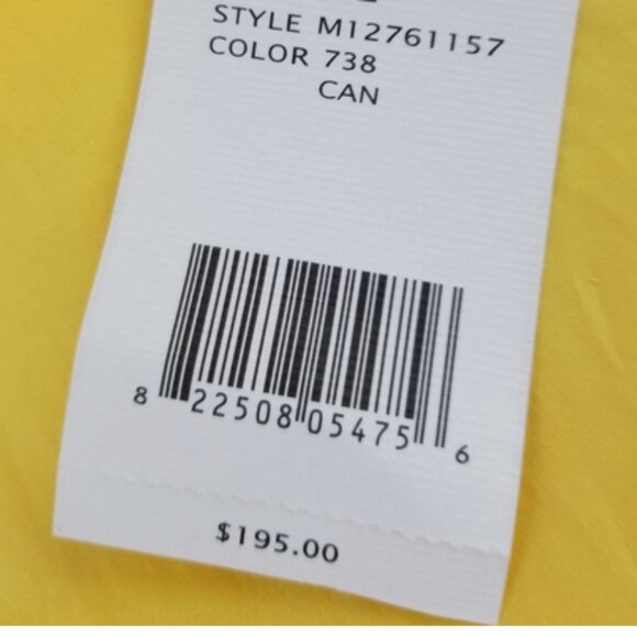 Vince dress shirt mens size small.  great yellow color. RARE FIND - Picture 5 of 6